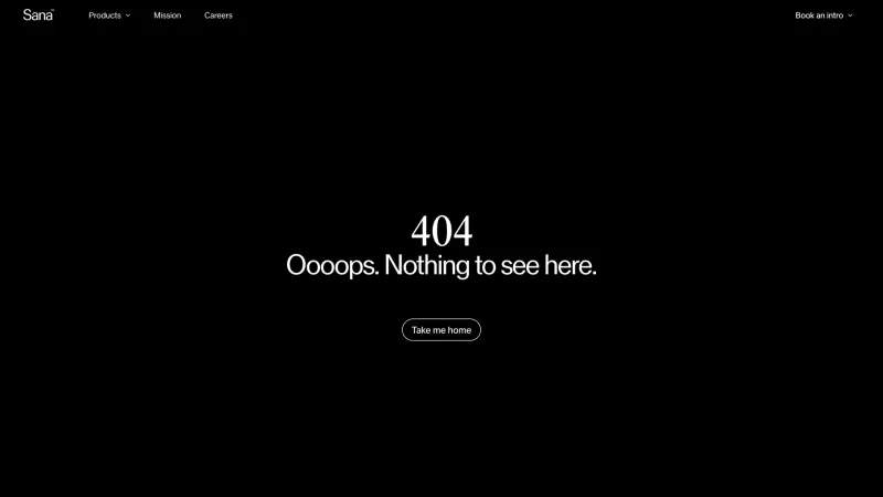 Sana — 404, скриншот 6/12