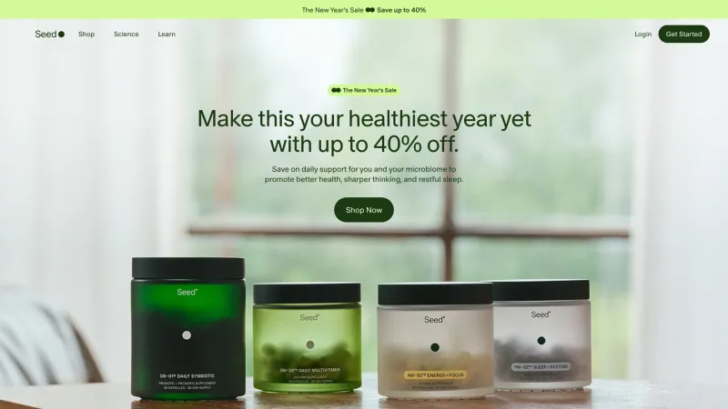 Store — Seed, Health UI