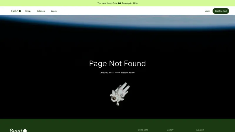 Seed — 404, скриншот 4/8
