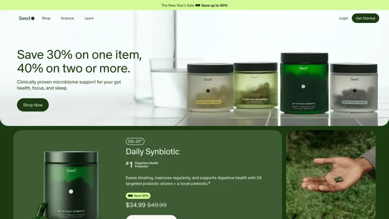 Store — Seed, Health UI