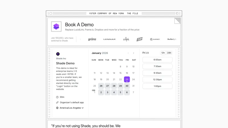 Shade — Contact, Social Proof, скриншот 4/9