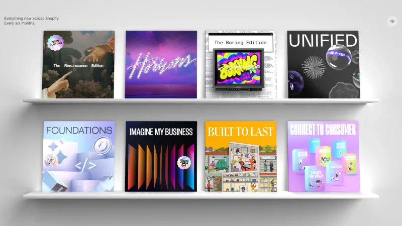 Shopify Editions — Features, Showcase Section, скриншот 2/2