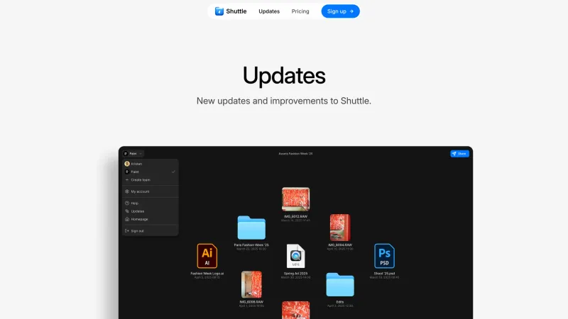 Shuttle — Blog, скриншот 2/3