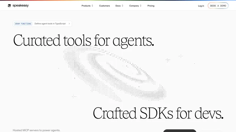 Speakeasy — CTA Section, Features, скриншот 4/8