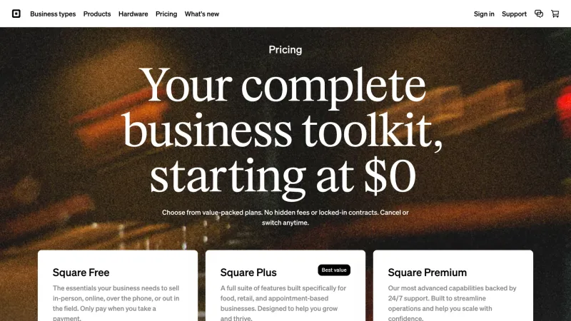 Square — CTA Section, FAQ, скриншот 2/12