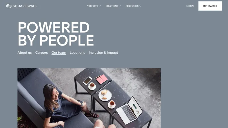 Squarespace — About, скриншот 2/12