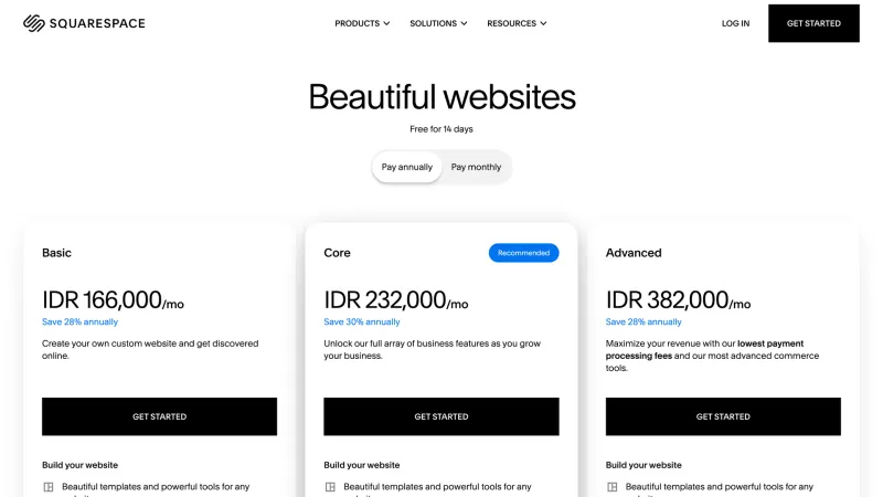 Squarespace — Pricing, скриншот 10/12