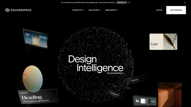 Features — Squarespace, Developer Tools UI