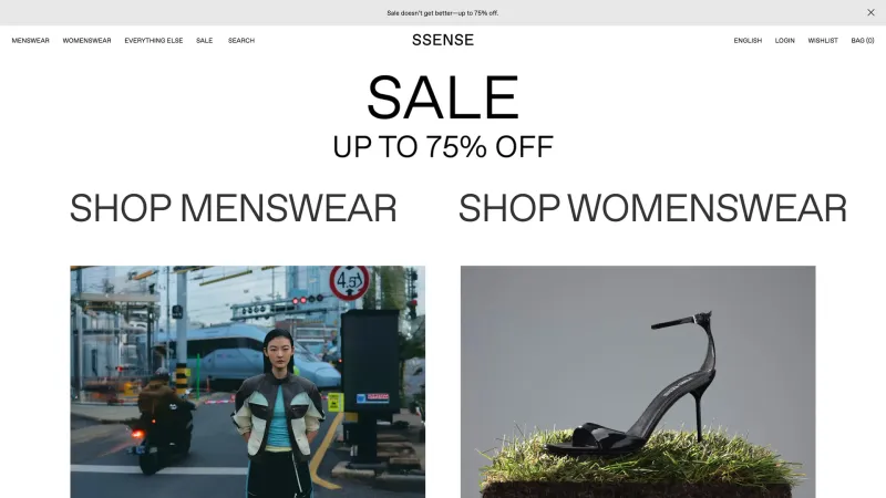 SSENSE — Blog, CTA Section, скриншот 5/7
