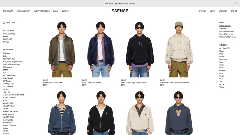 SSENSE — Store, скриншот 7/7