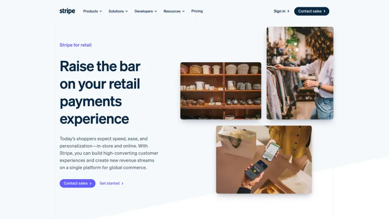 Blog — Stripe, Fintech UI