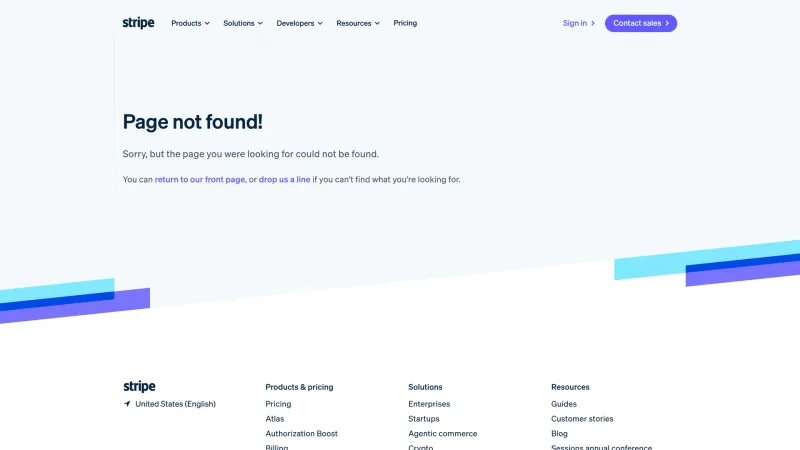 Stripe — 404, скриншот 9/12