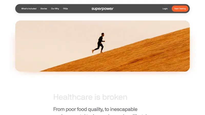 About — Superpower, Health UI