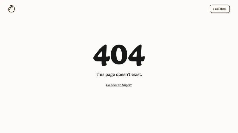 Superr — 404, скриншот 3/4
