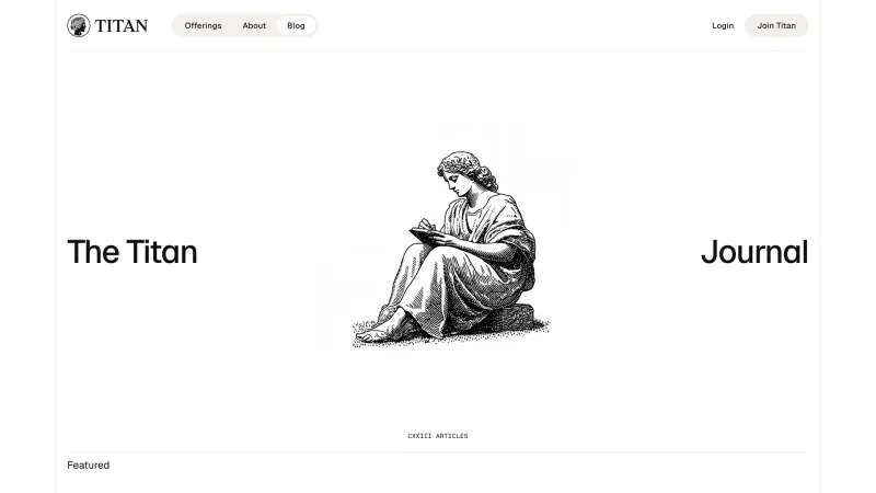 Titan — Blog, скриншот 8/8