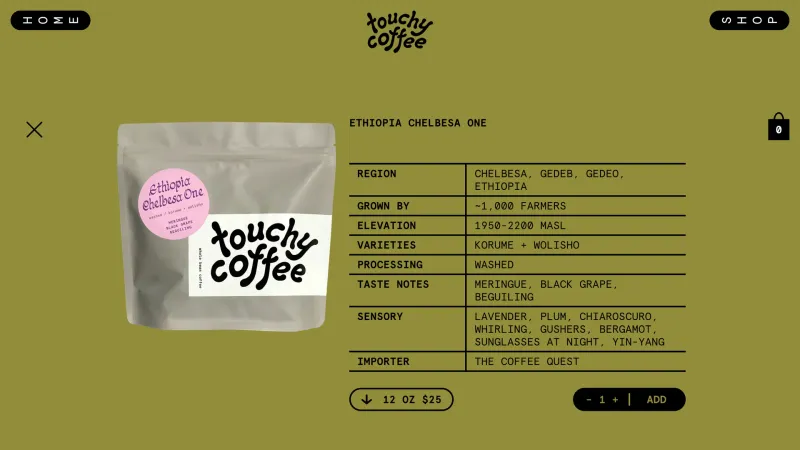Touchy Coffee — Store, скриншот 2/4