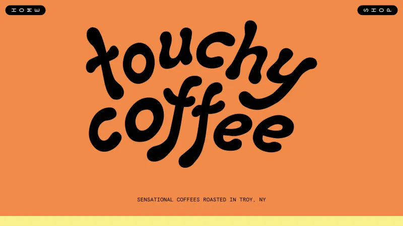 Touchy Coffee — About, Contact, скриншот 3/4