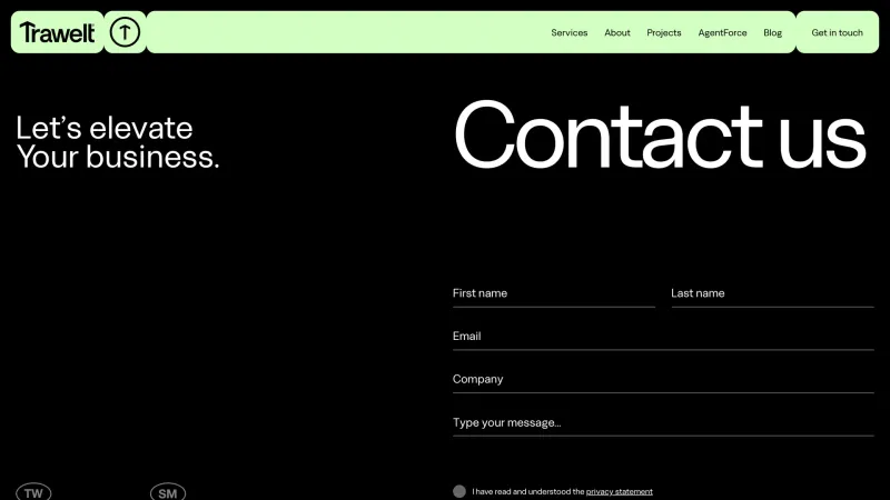 Contact — Trawelt, Travel UI
