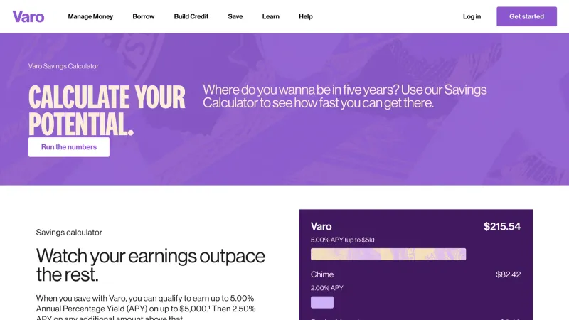 Stats Section — Varo Bank, Fintech UI