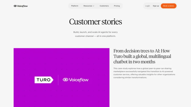 Voiceflow — Social Proof, скриншот 2/7