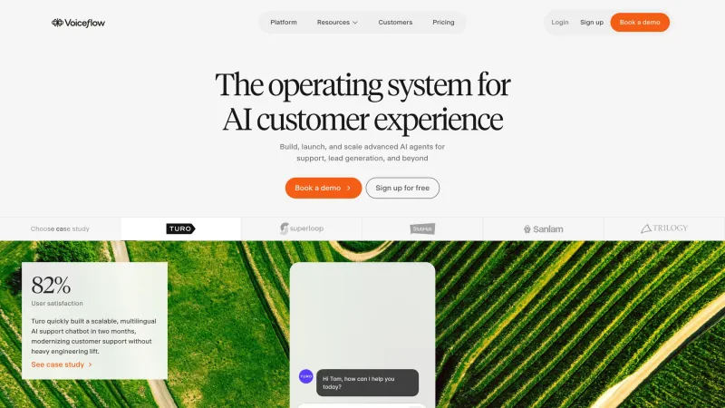 Voiceflow — CTA Section, Features, скриншот 5/7