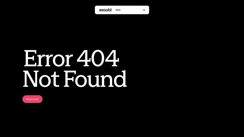 Waabi — 404, скриншот 3/6