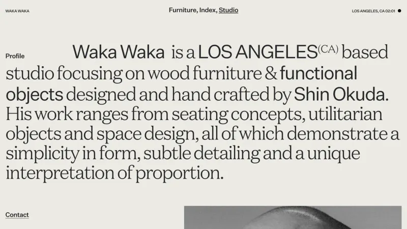 Waka Waka — About, Blog, скриншот 3/5