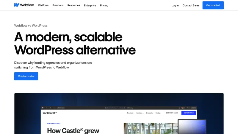 Webflow — Developer Tools