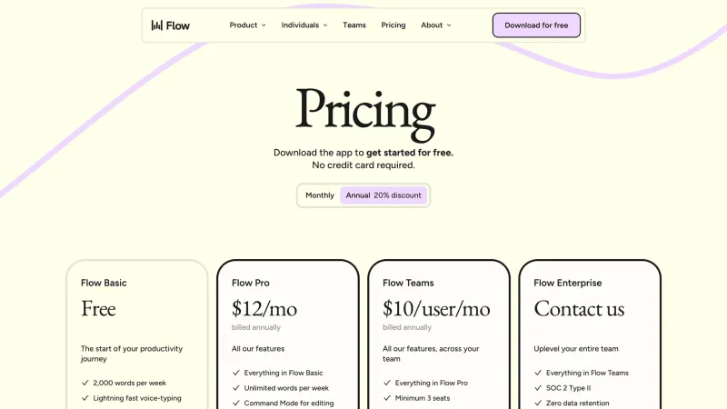 Wispr Flow — Pricing, скриншот 9/10