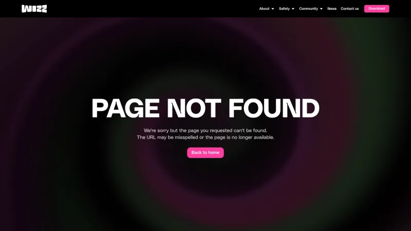 Wizz — 404, скриншот 2/8
