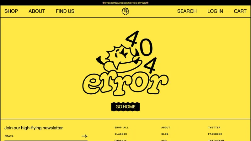 Yellowbird — 404, скриншот 2/10