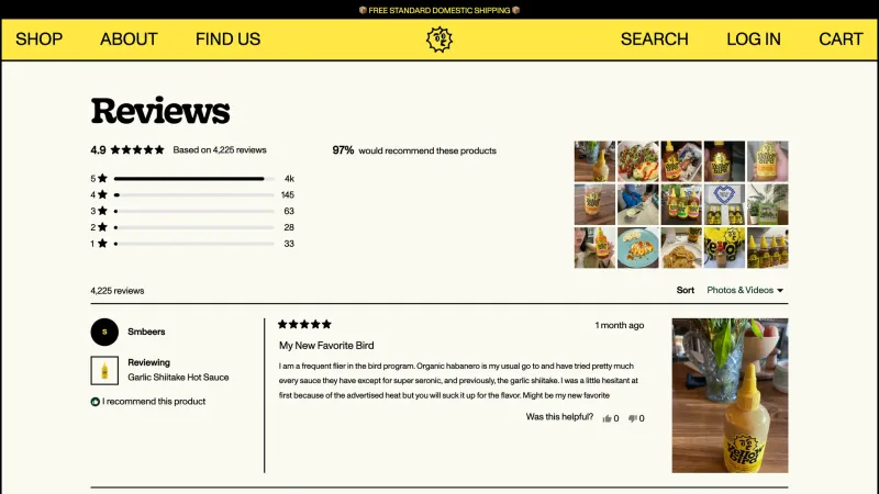 Yellowbird — Social Proof, скриншот 8/10