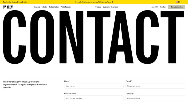 YLLW — About, Contact, скриншот 5/11