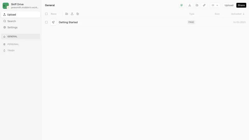 Skiff — Security, интерфейс, скриншот 4/650