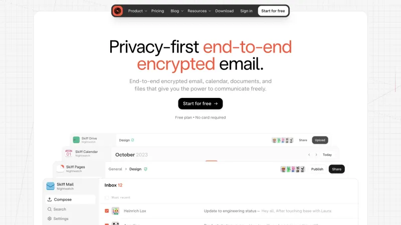 Skiff — Security, интерфейс, скриншот 7/650
