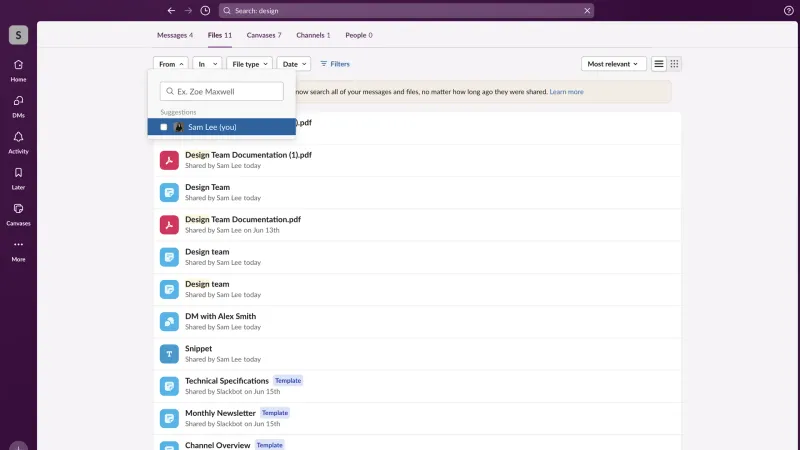Slack — Communication, интерфейс, скриншот 6/1062
