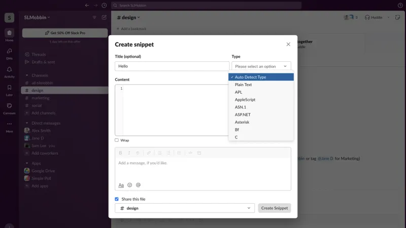 Slack — Communication, интерфейс, скриншот 8/1062