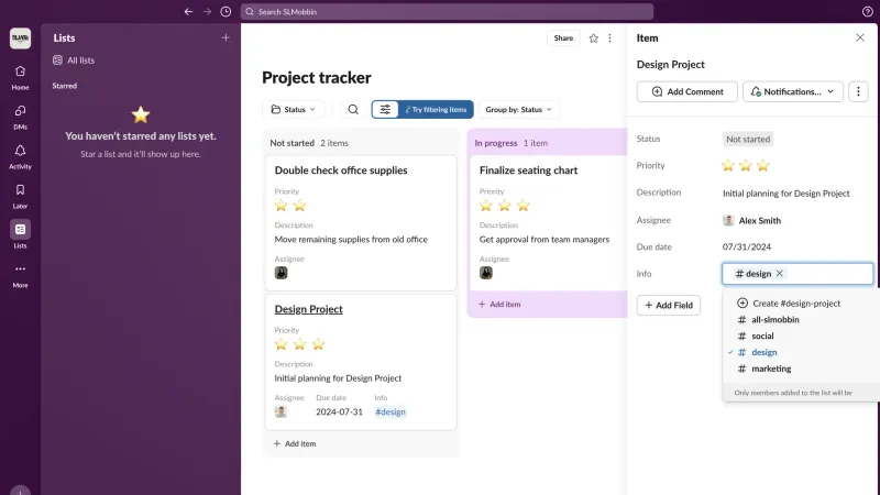 Slack — Communication, интерфейс, скриншот 12/1062