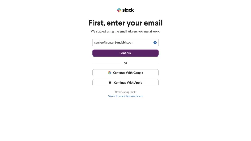 Slack — Communication UI, screenshot 1005