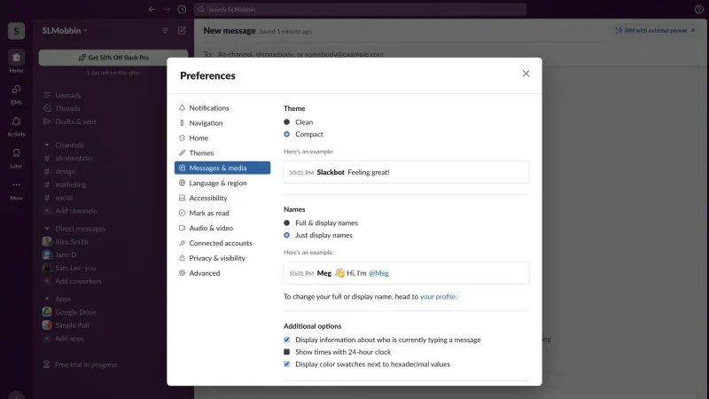 Slack — Communication UI, screenshot 1012