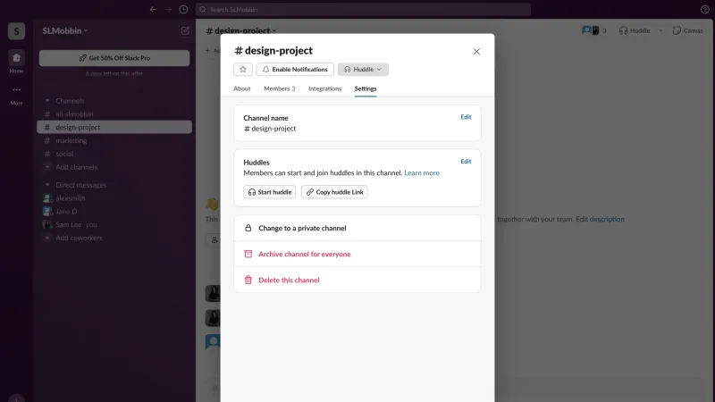 Slack — Communication UI, screenshot 1015
