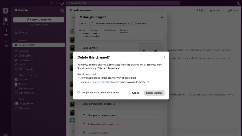 Slack — Communication UI, screenshot 1037