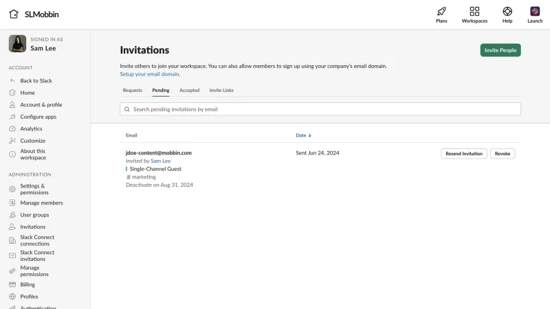 Slack — Communication UI, screenshot 1051