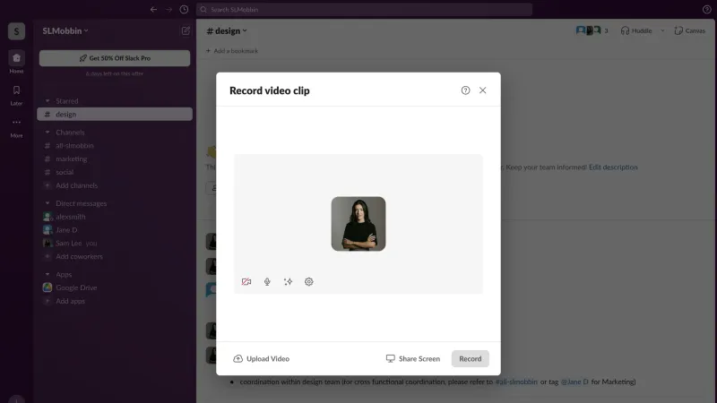 Slack — Communication UI, screenshot 1058