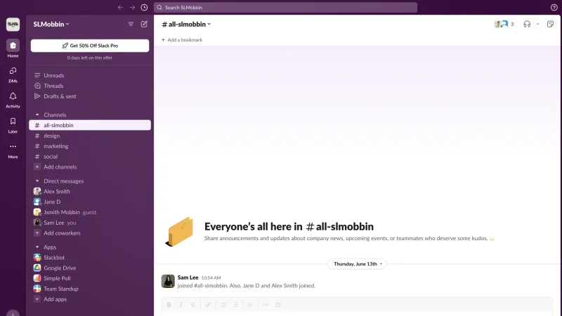 Slack — Communication UI, screenshot 1062