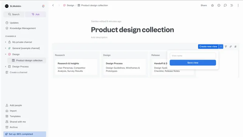 Slite — Productivity, интерфейс, скриншот 5/583