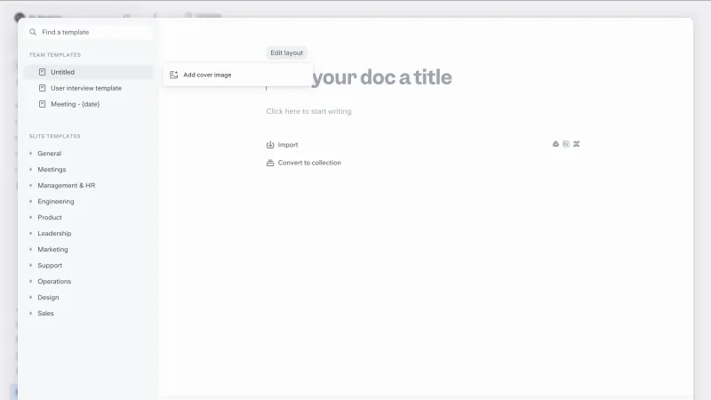 Slite — Productivity, интерфейс, скриншот 11/583