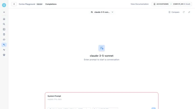 Snowflake — Analytics, интерфейс, скриншот 2/352