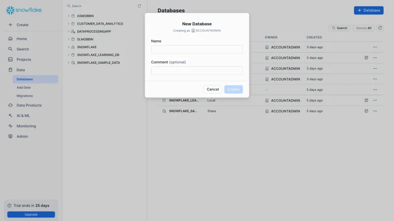 Snowflake — Analytics, интерфейс, скриншот 11/352