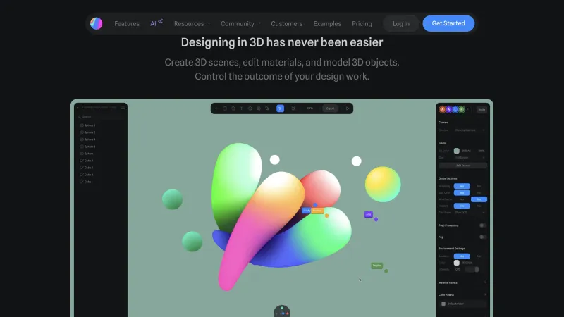 Spline — Design, интерфейс, скриншот 12/286